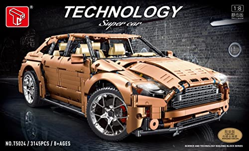 TaiGaoLe Bronzener SUV, Maßstab 1:8, 3145 Teile