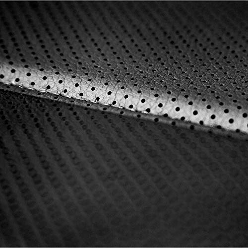 FH Group Car Seat Cover Cushion - Rear Seat Covers for Cars Trucks SUV, Faux Leather Car Seat Cushions, Waterproof Car Seat Cover Cushion, Universal Fit Car Seat protector Rear Set Black by FH Group - Image 3