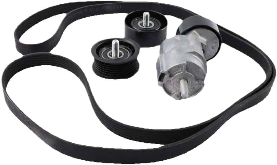 Belt Tensioner Idler Pulley Kit 6PK2125 Compatible With 2010-2016 2.0L 2.4L V-Ribbed Belt