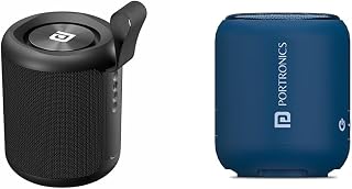 Portronics SoundDrum P 20W Portable Bluetooth Speaker with 6-7 hrs Playback Time, Handsfree Calling,