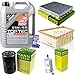 Produktbild QR-PARTS 69384079 Filter Set Inspektionspaket 5 Liter Liqui Moly Motoröl Top Tec 4200 5W-30 MANN-FILTER Innenraumfilter Kraftstofffilter Luftfilter Ölfilter