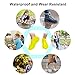 OCDLIVERER Waterproof Shoe Cover, 2 Pairs of Silicone Rain Shoes Cover, Outdoor Shoes Protection, Non Sliding Rain Shoes, Waterproof Shoe Covers Men&Women&Children.(M)