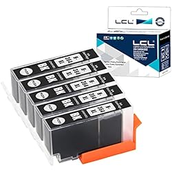 LCL 364XL 364XLBK CN684EE (5 Negro) Cartuchos de Tinta Compatible para HP Deskjet 3070A 3520 3522 Officejet 4620 Photosmart 5510 5511 5512 5515 5522 5524 5520 6510 6520 6525 6512 6515 B109n B010a