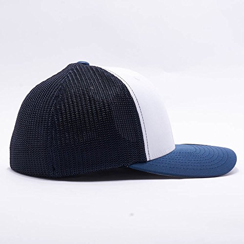 Image of Flexfit Two-Tone Stretch Mesh Fitted Cap Hat