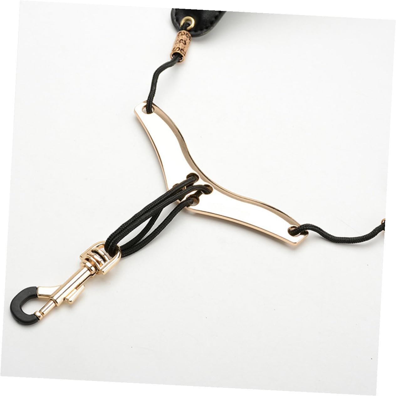 Imbragatura per Sax Contralto, Accessori Sassofono Doppia Spalla, Cuoio e Nylon, Regolabile, Nero, Cinghie per Borse per Uso Quotidiano Stili multipli