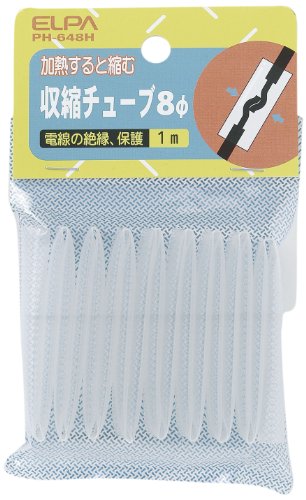 Elpa Shrink Tubing ? 8 mm Clear pH – 648H