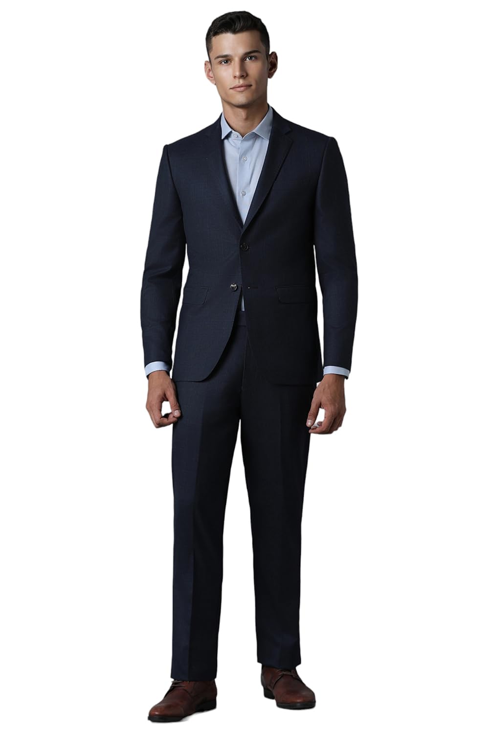 louis philippe Men's Wool Two Piece Suit-Dress Set-picture-36