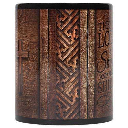 Taza de cerámica Dicksons 11 onzas negra miniatura 3