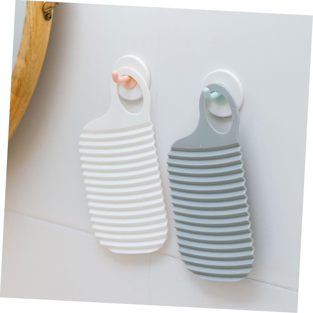 Tablas De Lavar para Ropa a Mano 10 Piezas Portátiles Orificio para Colgar Diseño Liviano Duradero para Viajes y Uso Doméstico Práctico