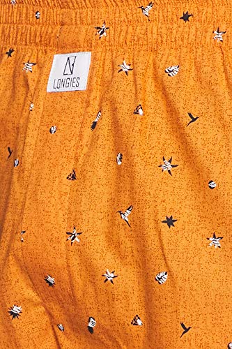 Image of Longies Men's Cotton Boxer Shorts (Pack of 1)