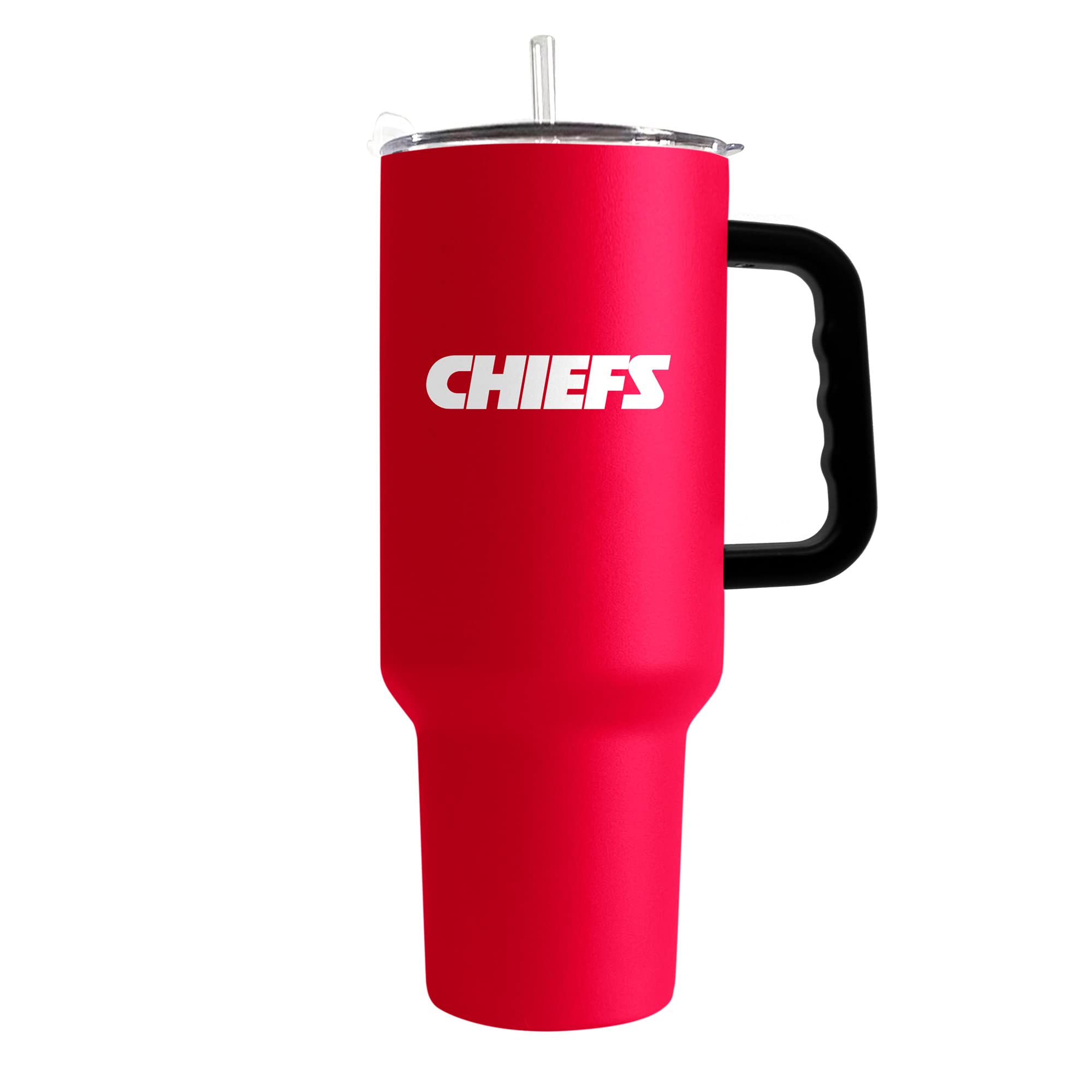 logobrands Kansas City Chiefs 40oz. Travel Tumbler with Handle