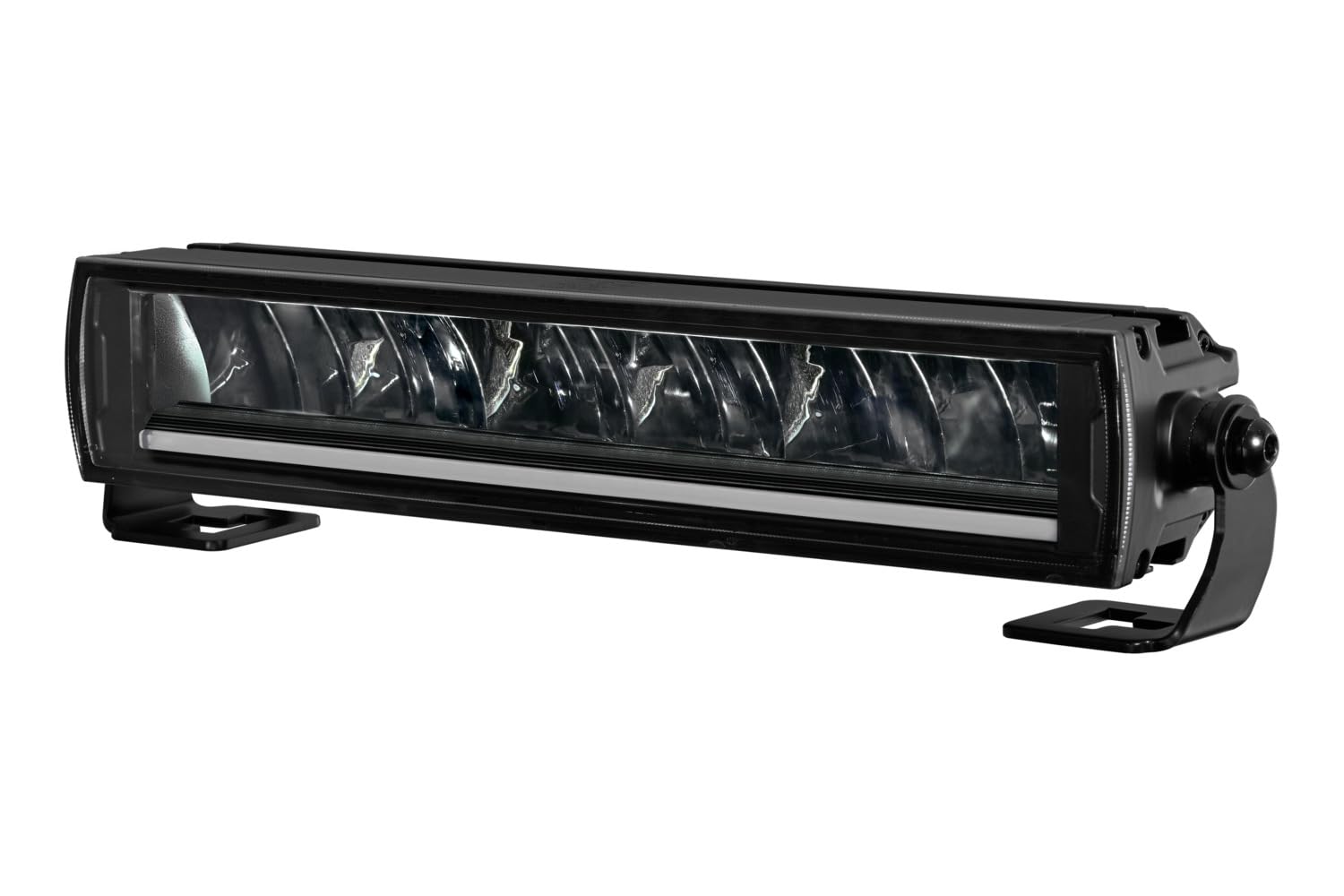 HELLA VALUEFIT 1FE 357 666-021 LED-Lightbar - LBE 2 490-12/24V - 4600lm - slim - Reference number: 37.5 - ECE - Clear diffusing lens - white - Light colour: white/yellow (amber)