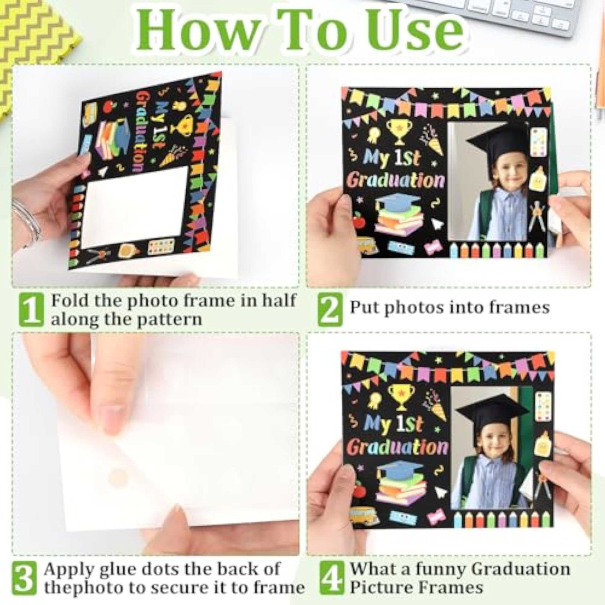 24 Pcs Kindergarten Graduation Picture Frames