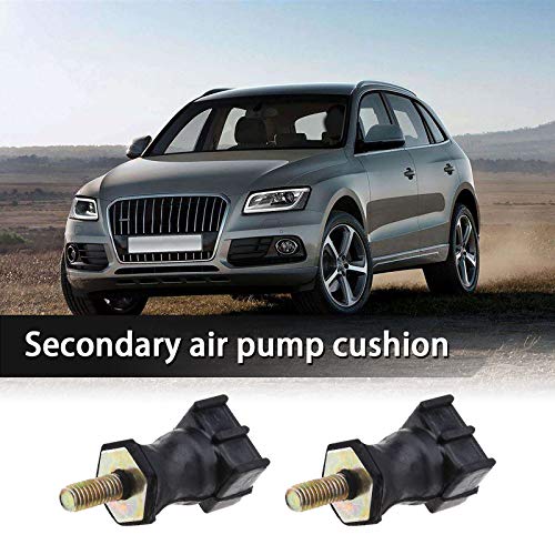 YINETTECH 3 x Auto Sekundäre Luftpumpe Halterung Kissen Dämpfer Puffer 06A133567A kompatibel mit A3 A4 Jetta Golf Passat