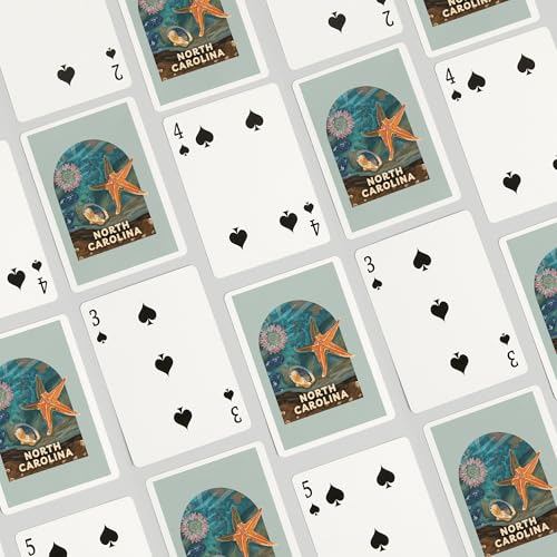 Baraja Poker North Carolina, 52 Cartas miniatura 4