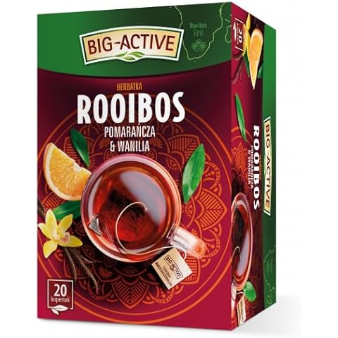 Big-Active Rooibos Orange & Vanilla Tea Cover