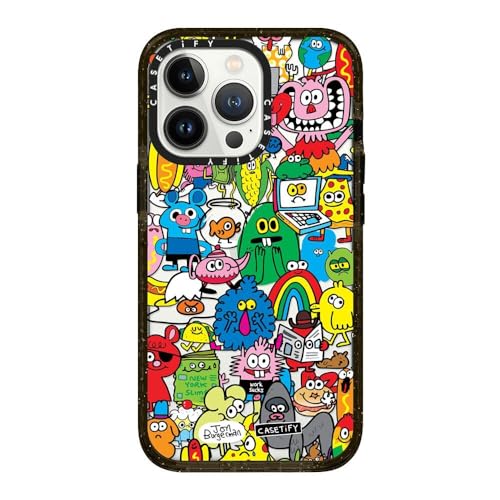 CASETiFY CpNgP[X iPhone 13 Pro - Fun Friends By Jon Burgerman - NA ubN