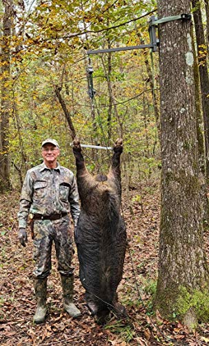 Locking Hoist 5:1 Bullseye Outdoors Locking Pulley Hoist. Locks At Hoist No Need To Tie Off. #TOP5