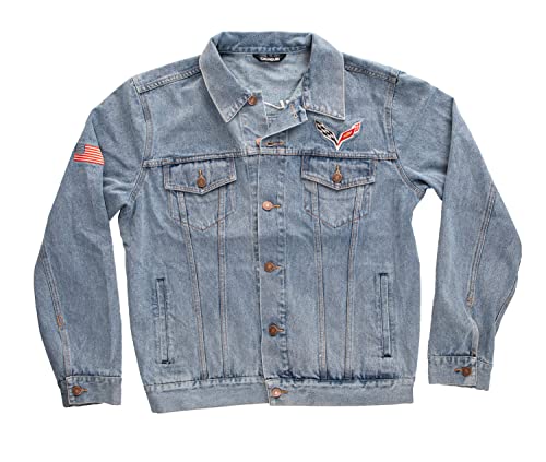 Image of Calhoun Officially Licensed General Motors Denim Jean Jacket