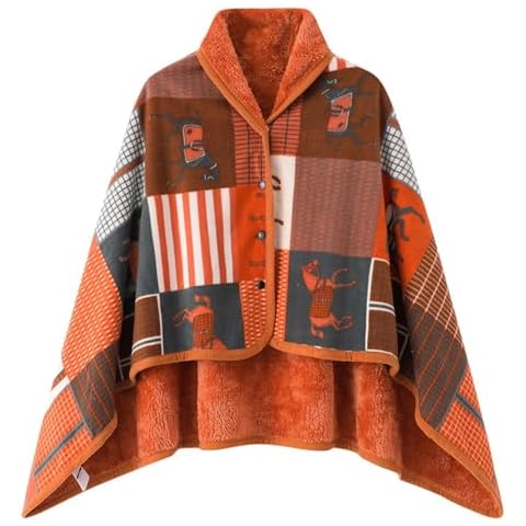 Poncho Polaire Femme Générique Cover