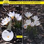 Video Camera, Full HD 1080P 30MP Camcorder, Vlogging Camera for YouTube with Infrared Night Vision, 18X Digital Zoom 3.0“ LCD Screen Digital Camera, Video Recorder with Remote Control and Battery - Image 5