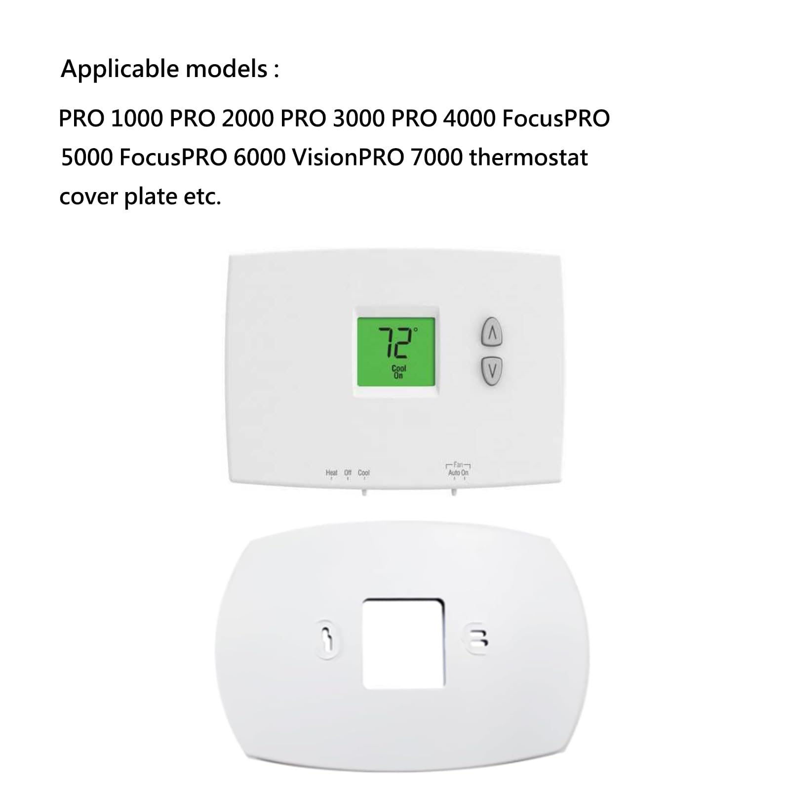 Thermostat Cover Plate Assembly | Thermostat Wall Plate