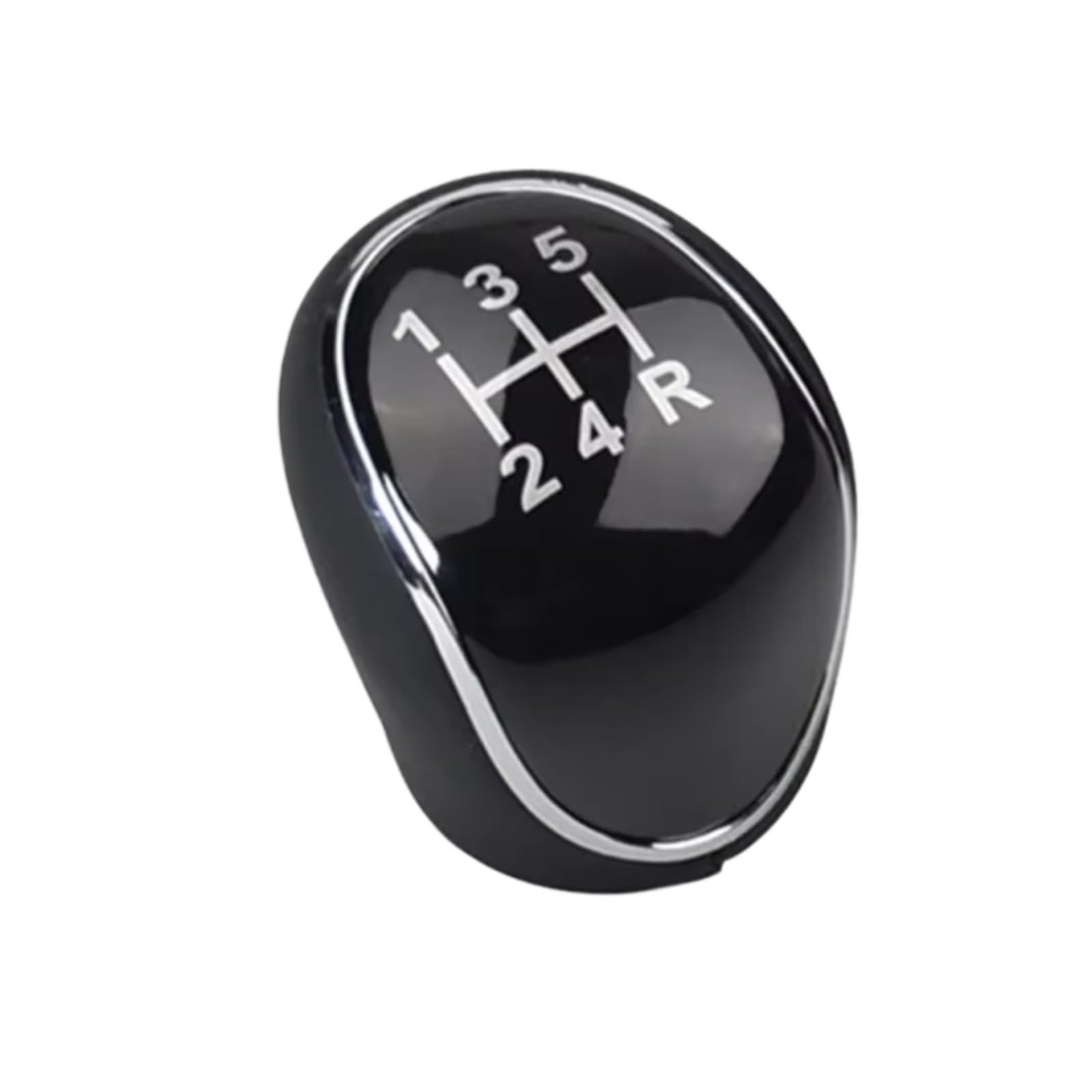 MRCBROUEO Car Gear Shift Lever Compatible with for C-MAX 2007-2021 for Focus Mk2 2007-2011 Mk3 2011-2018 5 6 for Speed Gear Shift Knob Car Auto(12345R)