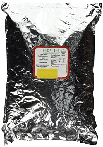 Red Rasberry Leaf, Cut & Sifted, Organic - 1 lbs - Bulk