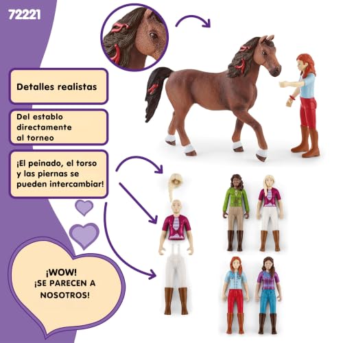 Juguete de caballos Schleich Paseo a Caballo para tardes de juego creativo en familia 3
