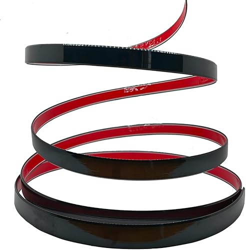 Moldura flexible autoadhesiva, moldura metálica para pared, espejo, muebles, puerta, armario, decoración del hogar, 0.7 pulgadas x 10 pies (0.7