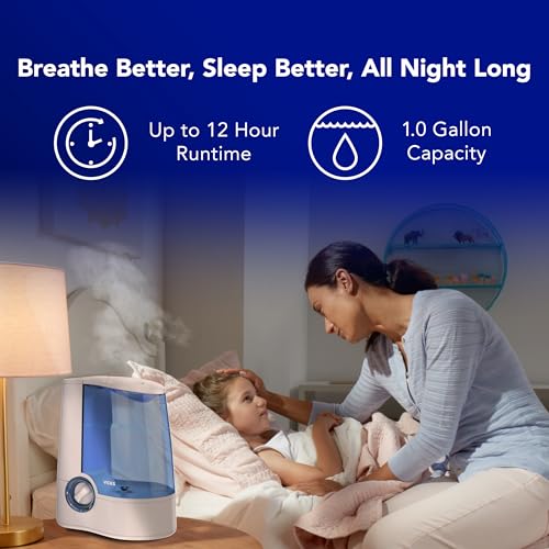 Vicks Warm Mist Humidifier for Small to Medium Rooms, White - Image 4