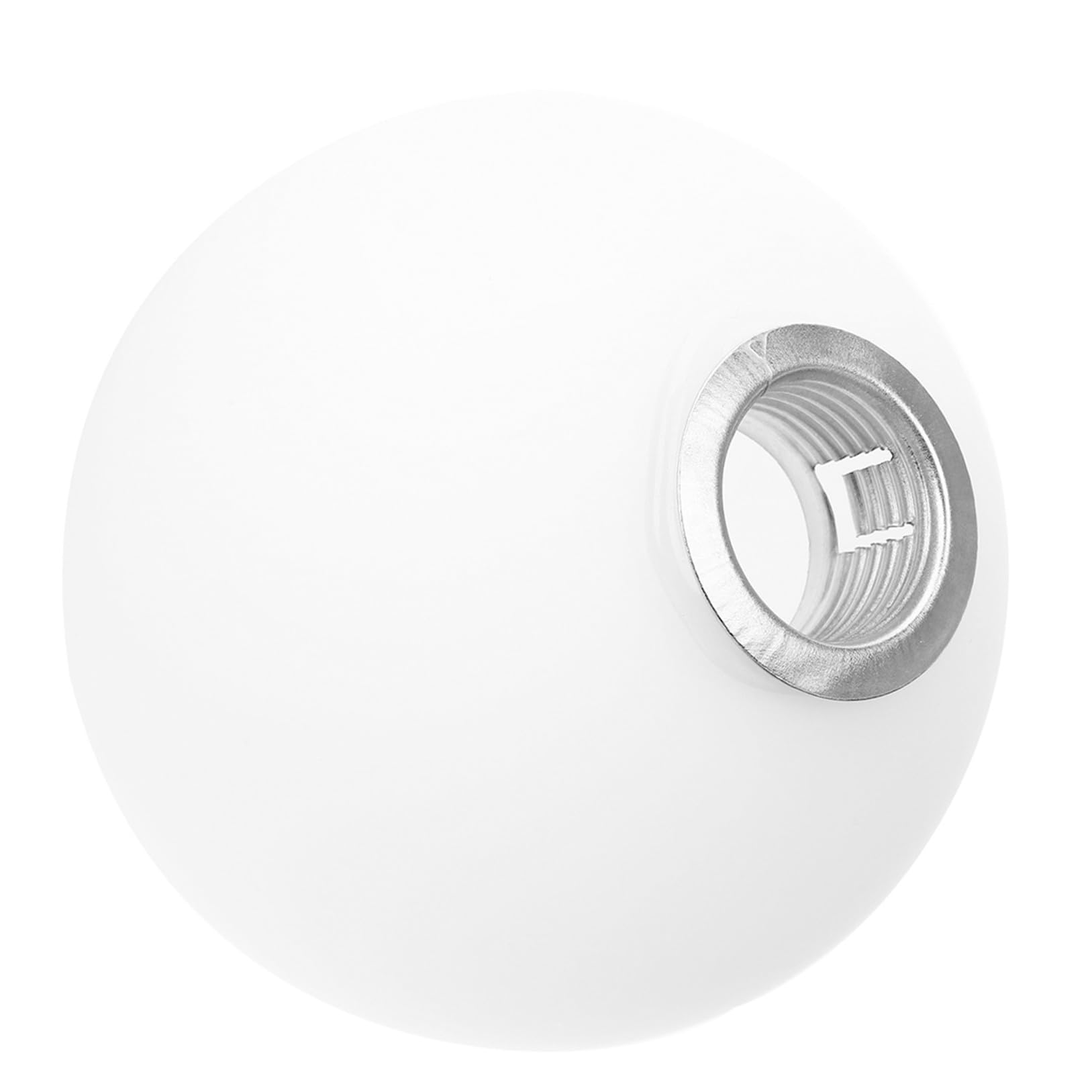 BESTonZON Glass Globe Lamp Shade Replacement Opal Sphere Shade for Pendant Lamp Easy Install Sturdy Glass and Patio Lighting