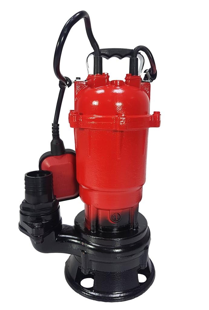 Elettropompa sommersa 2" 750W pompa elettrica per acque scure sporche con galleggiante
