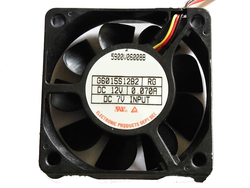 6015 G6015S12B2 RG 12V 0,07A 3-przewodowy wentylator chłodzący BP31-00023A