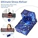 EVERMARKET Infinity Fidget Cube for Kids and Adults, Stress and Anxiety Relief Cool Hand Mini Kill Time Toys Infinite Cube for Add, ADHD (Blue Galaxy Space)