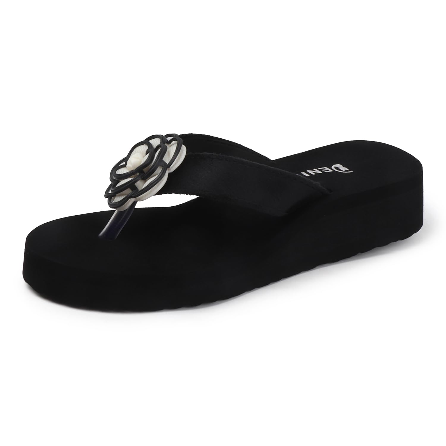 Women's Floral Embellished Flip-Flop-image-12