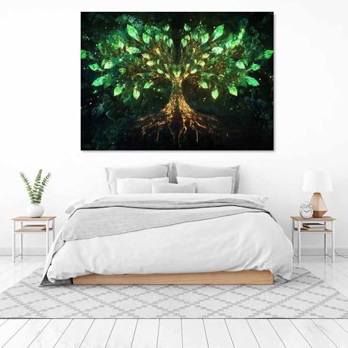 Arbre de vie decoration murale pour habiller un mur vide - 3