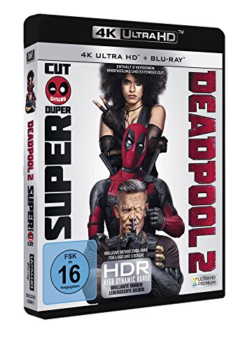 Deadpool 2 (Super Duper Extended Cut) – 4K Blu-ray (UHD + Blu-ray Disc)