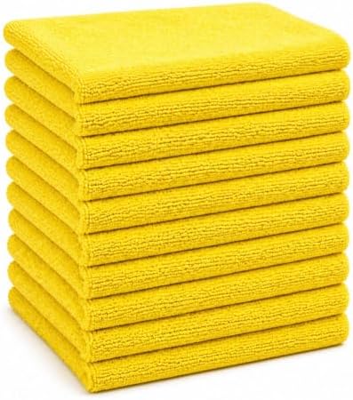 Kit 10 Panos de Microfibra 30x30cm Limpeza Multiuso Alta Absorção...