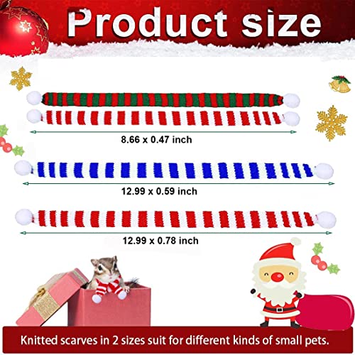Set 8 Piezas Disfraz Navidad para Pequeños Animales miniatura 7