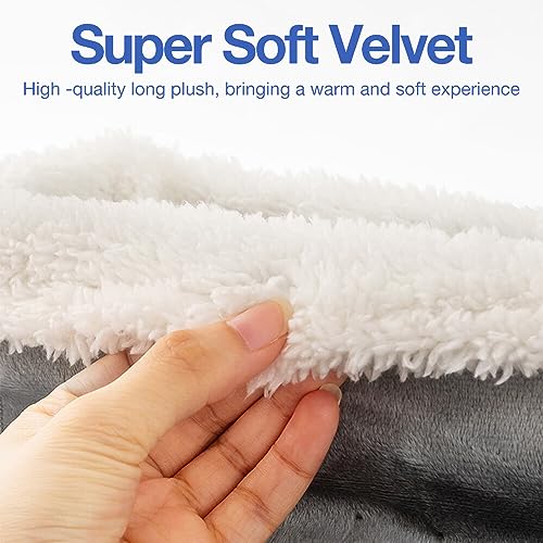 ZOYDP Electric Foot Warmer, 3-in-1 Foot Warmers, Electric Feet Warmer with 4 Timer & 6 Temperature Settings, Heated Foot Warmers, Feet Warmers, Machine Washable, Overheating Protection ZOYDP Electric Foot Warmer, 3-in-1 Foot Warmers, Electric Feet Warmer with 4 Timer & 6 Temperature Settings, Heated Foot Warmers, Feet Warmers, Machine Washable, Overheating Protection