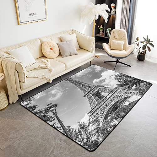 Loussiesd Eiffelturm Bereich Teppich 150x200cm Paris Wohnzimmer Teppiche Paris Dekor Dekorative...