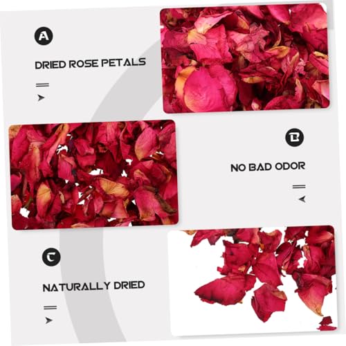 Pétalos de Rosa Secos FAVOMOTO 250g Material Natural para Manualidades miniatura 3