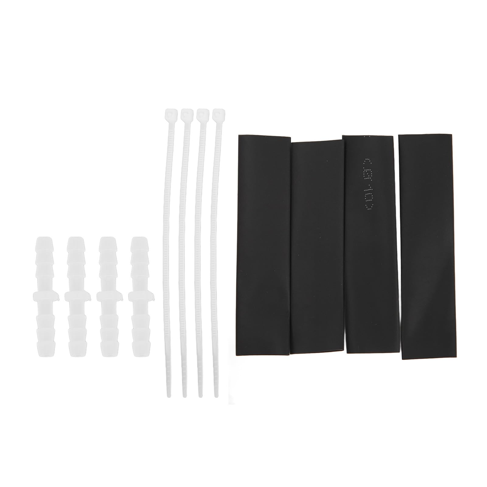 Aramox Kir di Riparazione del Tubo Corrugato, Tubo Corrugato per Auto per Lavavetri Kit di Riparazione del Tubo del Liquido Lavavetri del Parabrezza (2,6 m / 8,5 piedi)