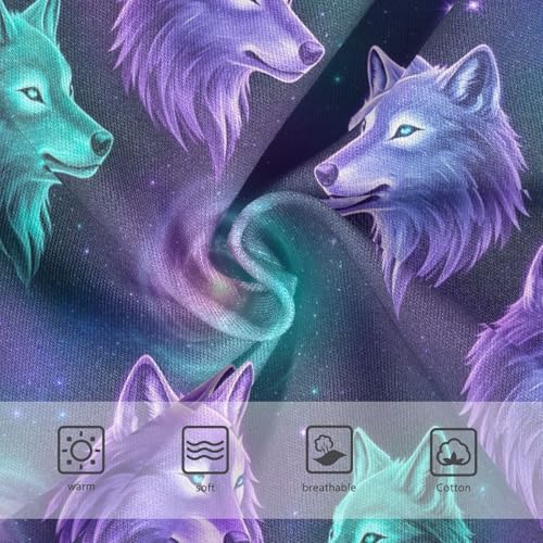 Joisal Durable Toddlers Underwear Floral 2t Cotton Cute Panties Girl Neon Wolves Heads Cool Underpants Briefs3