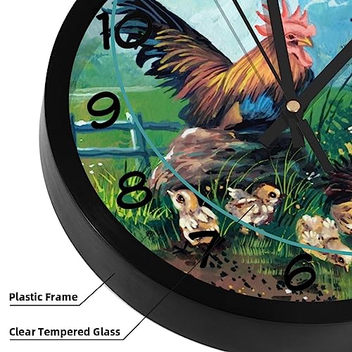 Horloge murale silencieuse sans tic-tac pour retrouver le sommeil - 4