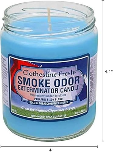 Exterminator - Vela en tarro (aroma a humo)