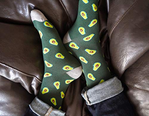 Image of Mint & Oak Long Socks For Men, Soft Cotton Calf Length Socks, Colorful Sock Gift For Men, Full Length & Odour Free, Funky Socks - Gift Box of 3