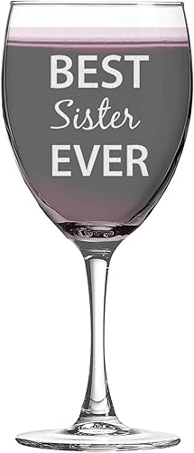 Miniatura 348 de Best Meme Ever - Vaso de vino con tallo de 10.5 onzas grabadas con láser, transparentes, sin plomo, grabadas a mano, para regalo, cristalería