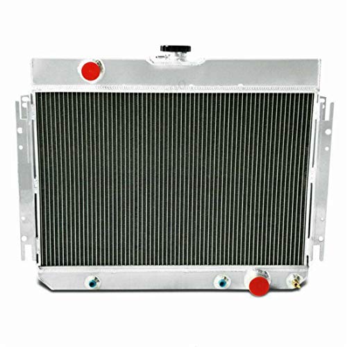 Primecooling 56MM 3 Row Core Aluminum Radiator for Impala Chevelle/Many Chevy GM Gars 1963-68